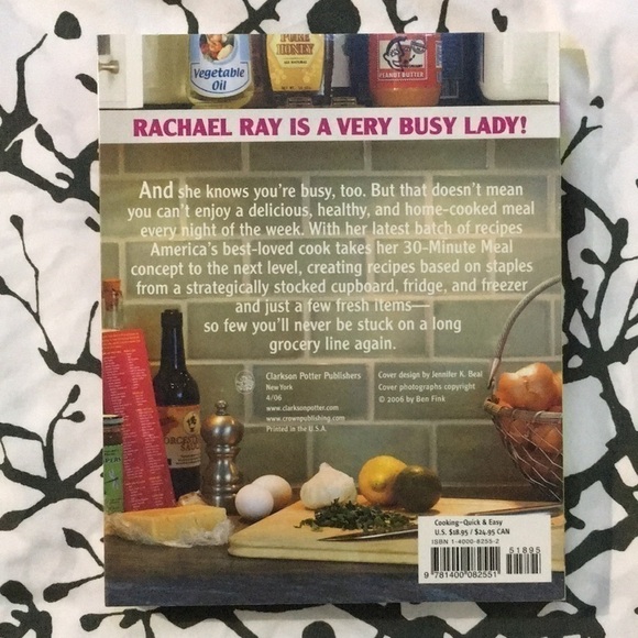 𝅺RACHEL Ray Express Lane Meals Cookbook Softcover 2006 - Picture 6 of 7